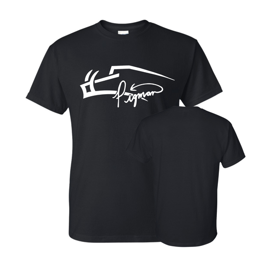 Pigman Signature Logo Tee | Black