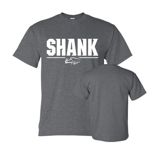 SHANK Signature Logo Tee | Dark Heather