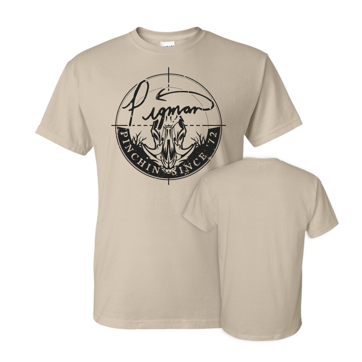 Hog Skull + Signature | Sand