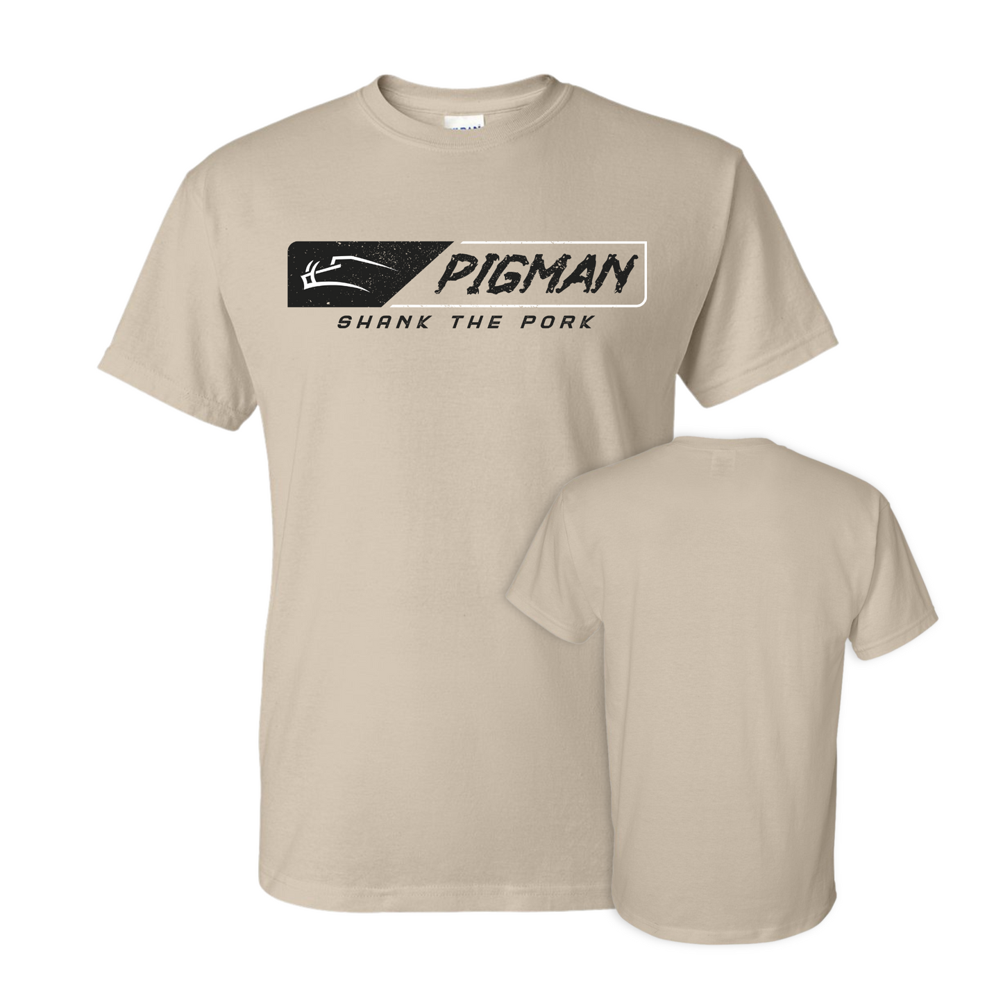 Pigman Grunge + Logo | Sand