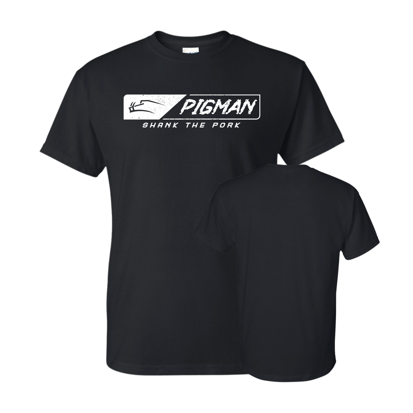 Pigman Grunge + Logo | Black