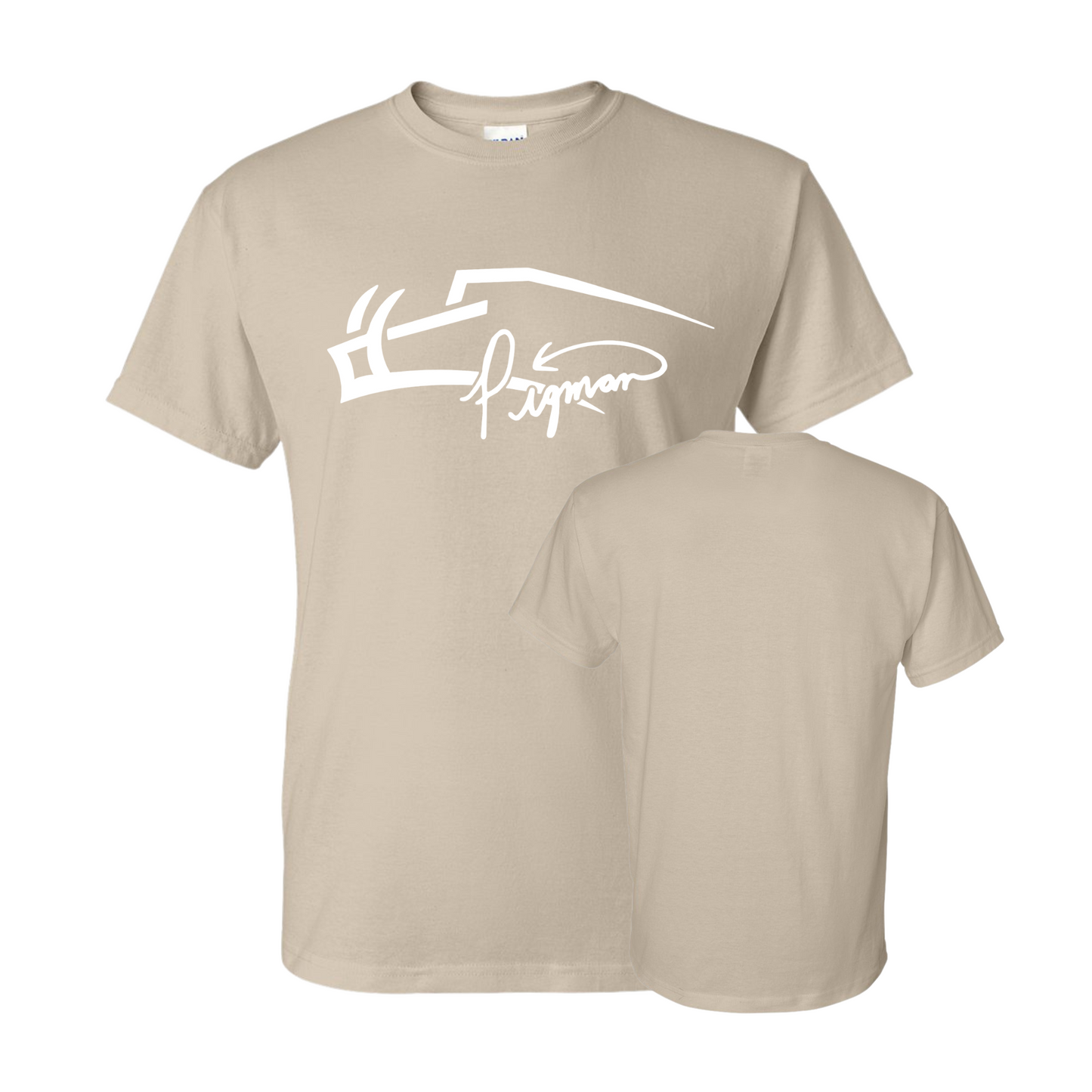 Pigman Signature Logo Tee | Sand
