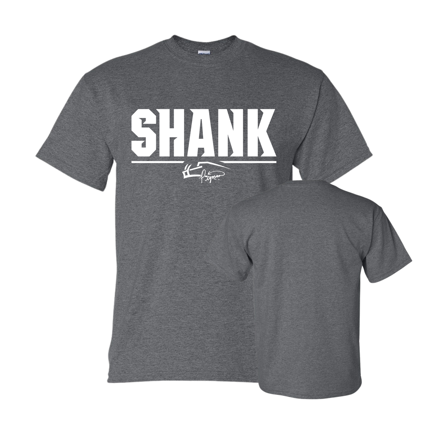 SHANK Signature Logo Tee | Dark Heather