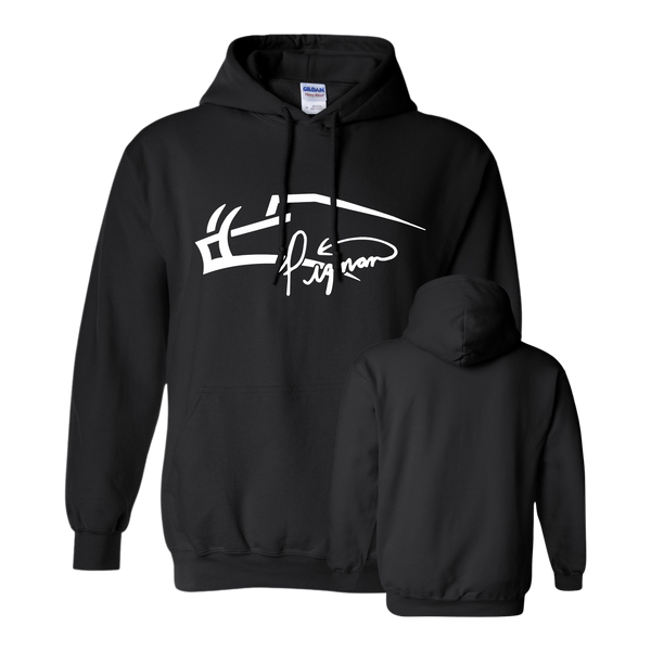 Pigman Signature Series Logo Hoodie | Black