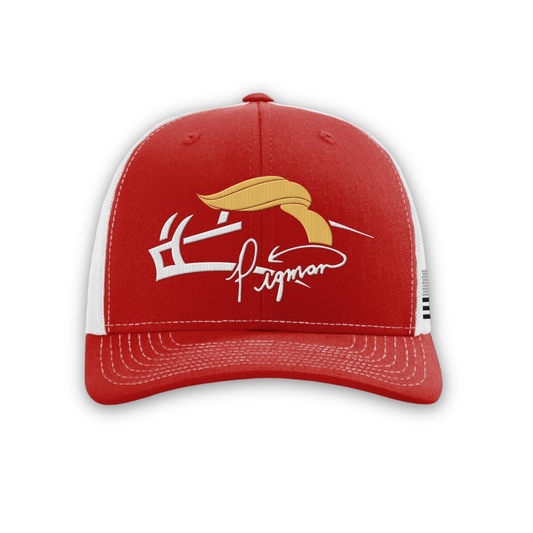 Pigman/Trump Hat 112 | Red/White